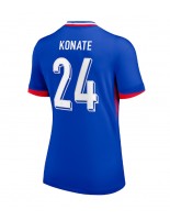 Francie Ibrahima Konate #24 Domácí Dres pro Dámské ME 2024 Krátký Rukáv